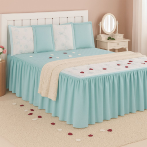 Kit Colcha Karina Completo Casal e Solteiro – Cama Pronta com Travesseiros Inclusos