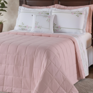 Kit Enxoval Queen 9 Peças Jogo de Cama Queen Completo Edredom Lençol Fronha Confortável